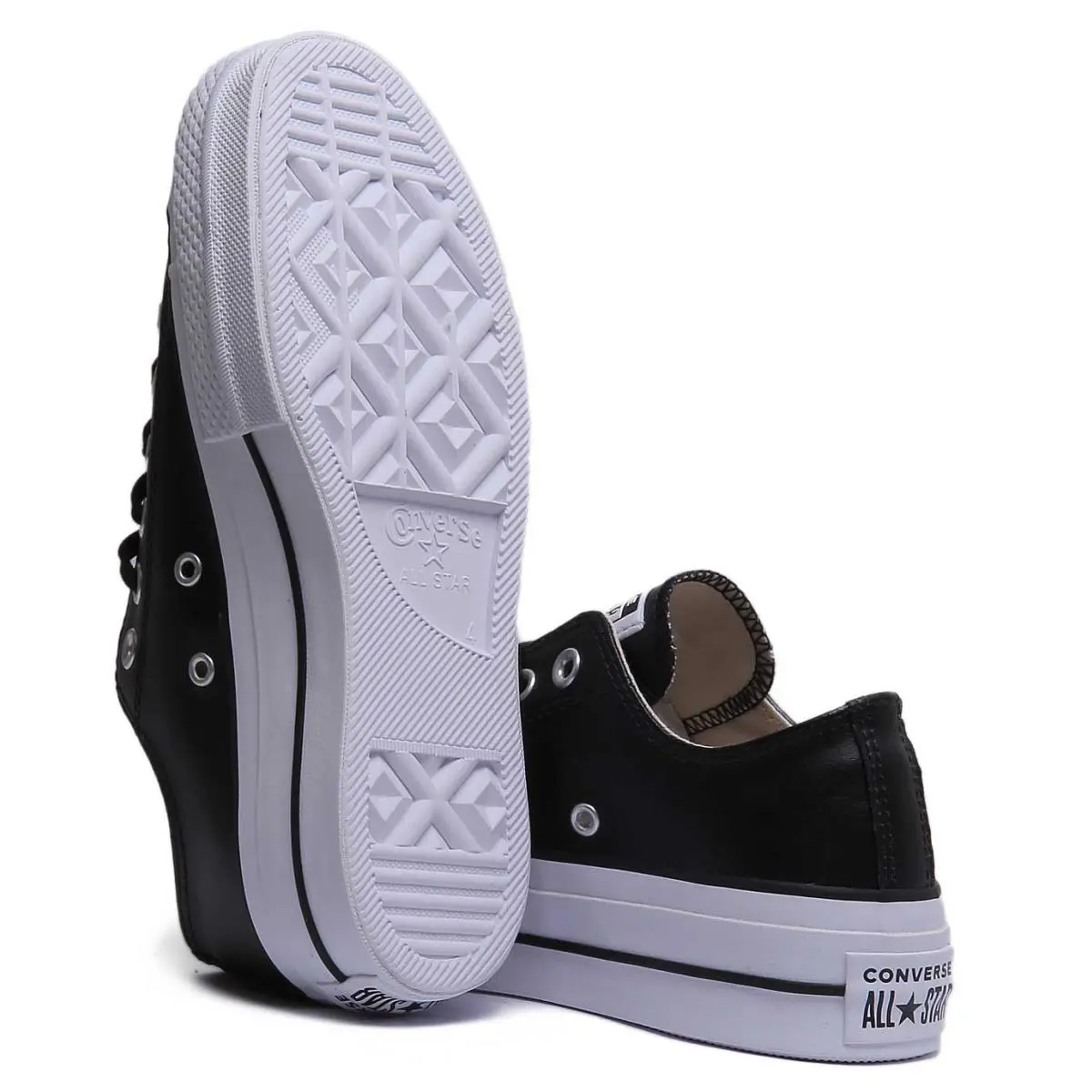 Converse shoes - Black White 2