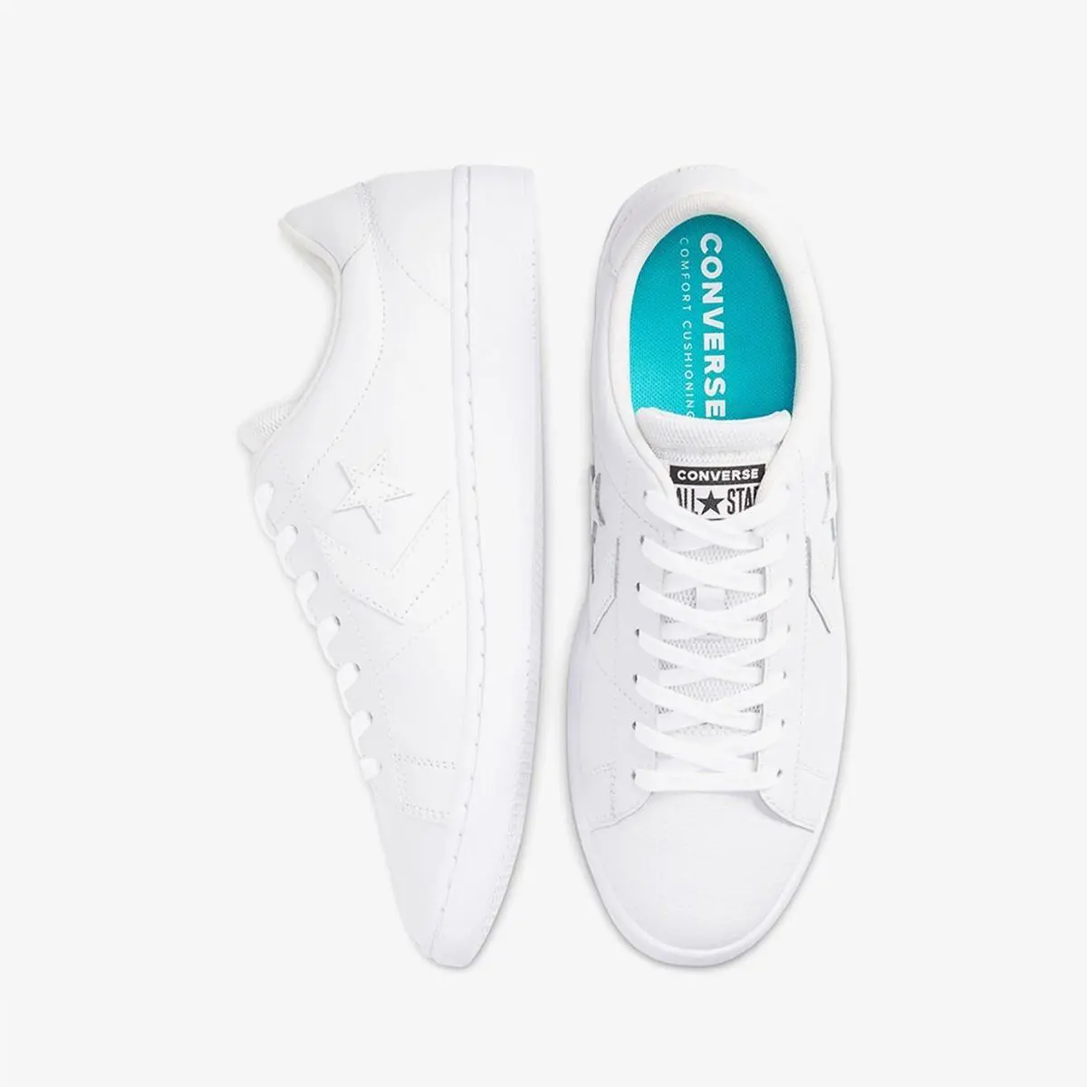Converse shoes - White/White/White 3