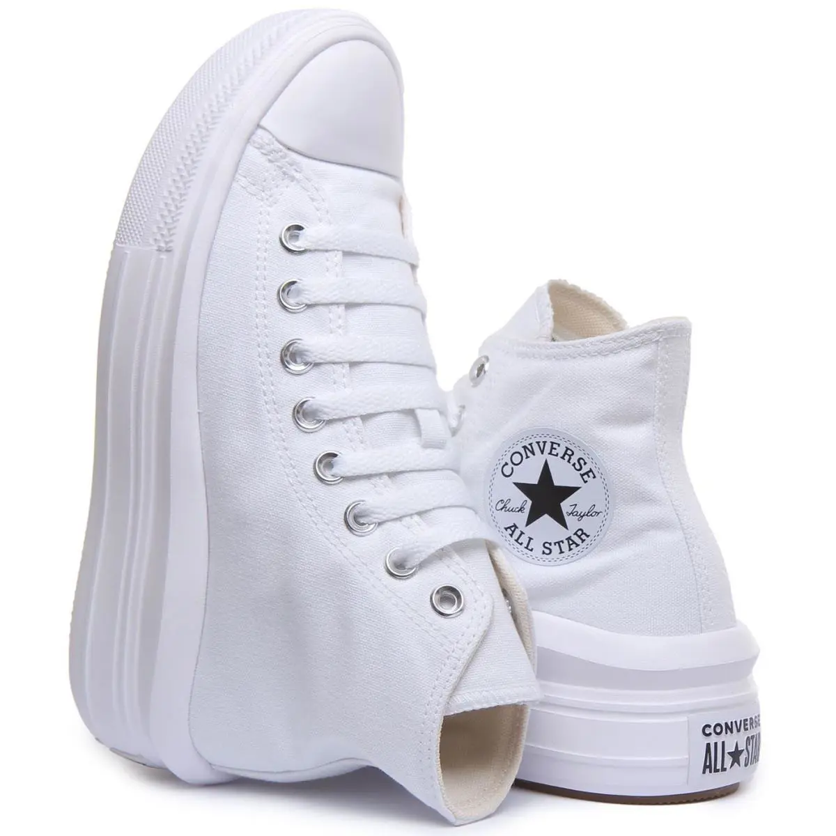 Converse shoes - WHITE BLACK 2