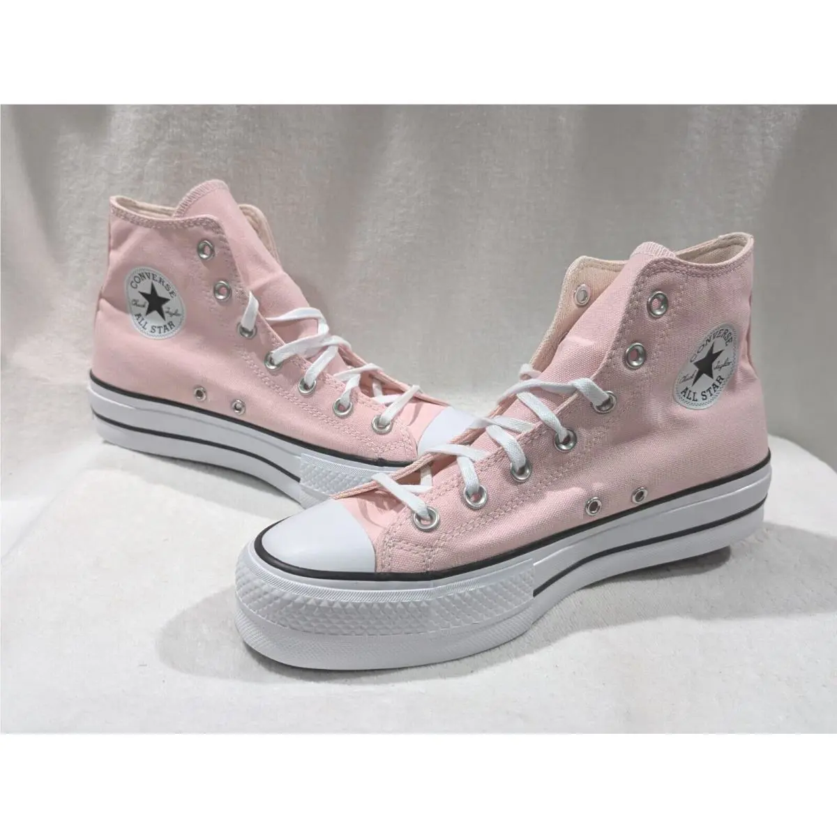 Converse shoes - Converse CTAS Lift Hi - CTAS Lift - A06507F - Pink/White 7