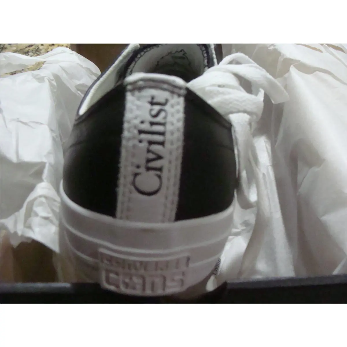 Converse shoes - Black/White 10