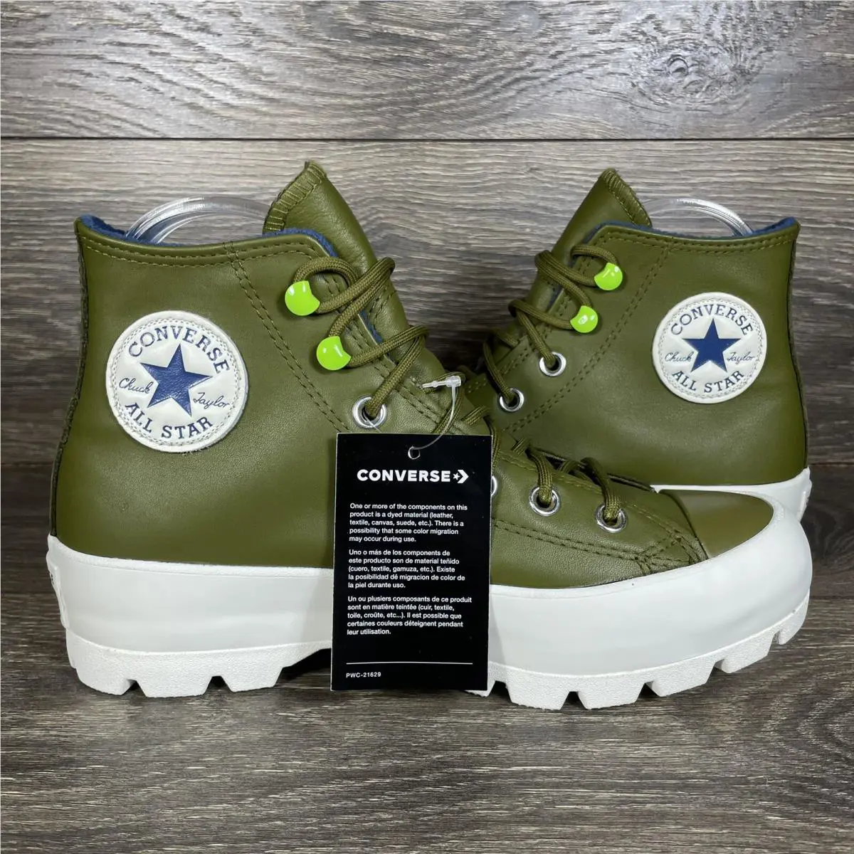 Converse shoes - Converse Chuck Taylor All Star Lugged Platform - Green 12