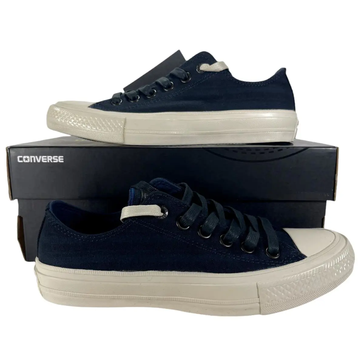 Converse x John Varvatos Chuck II Taylor All Star Sneaker Low Ox Blue 153899C - Blue