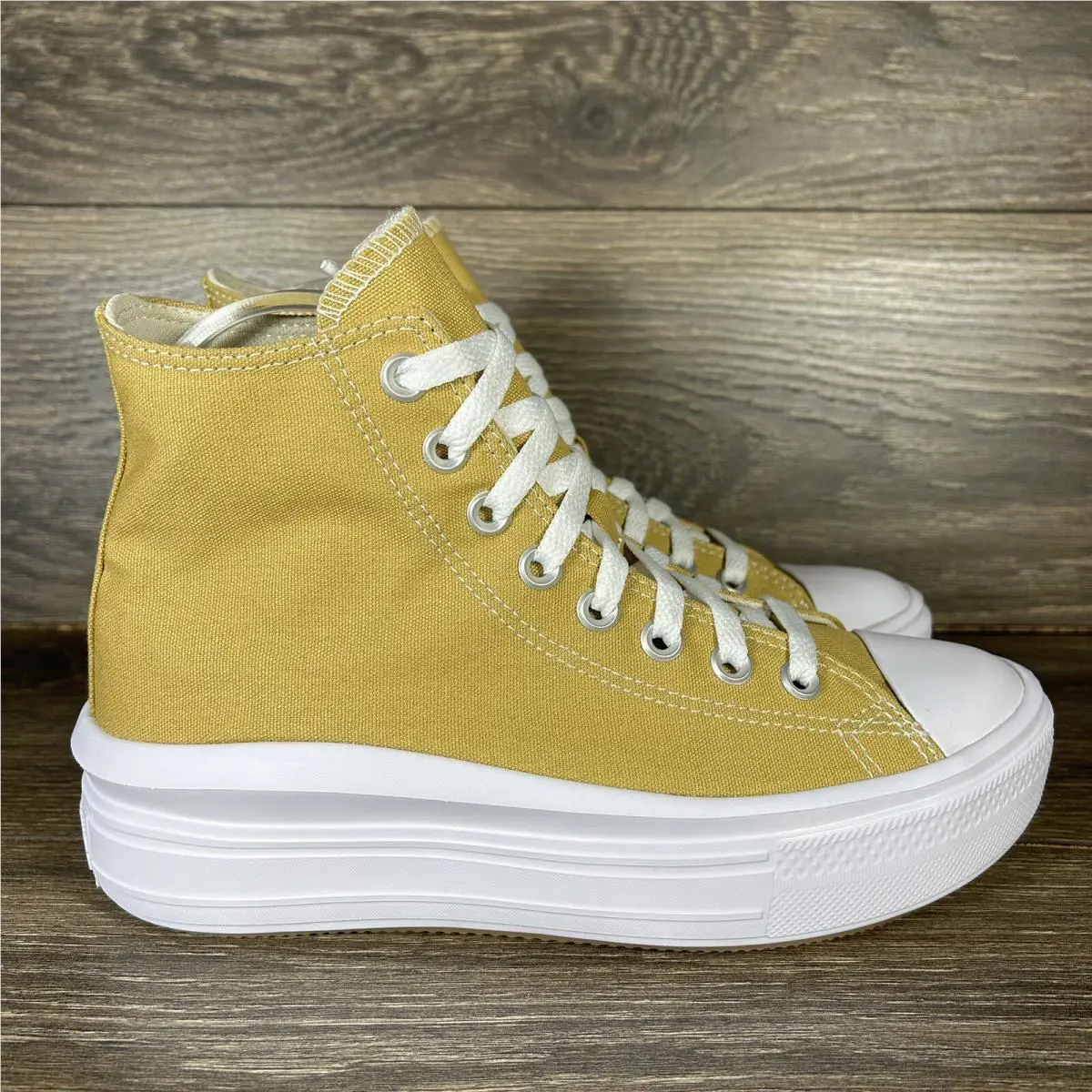Converse shoes - Converse Chuck Taylor All Star Move Hi - Yellow 0