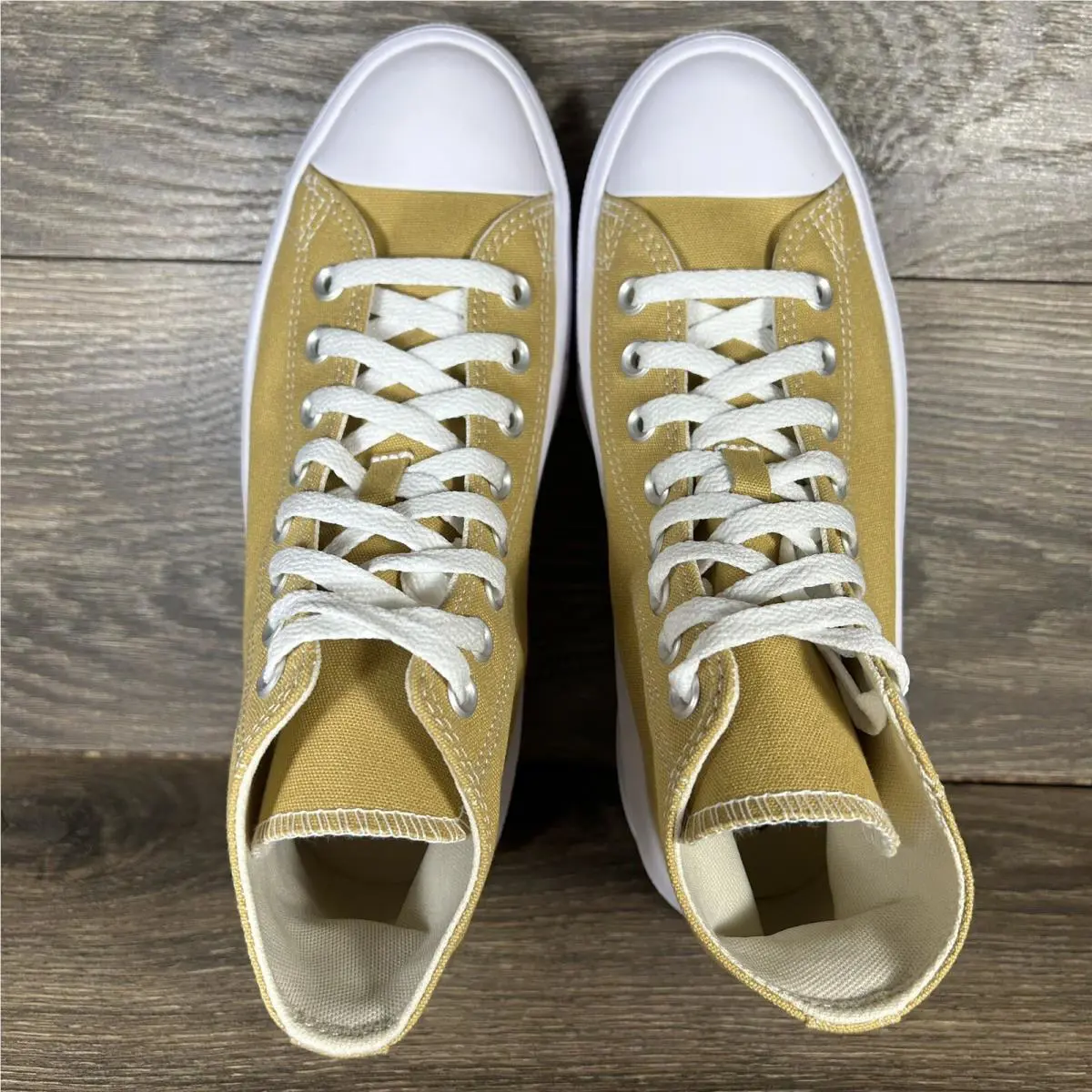 Converse shoes - Converse Chuck Taylor All Star Move Hi - Yellow 4