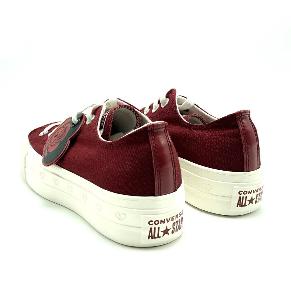 Converse shoes - Converse Chuck Taylor All-Star Lift Platform - A13653C - Red 2