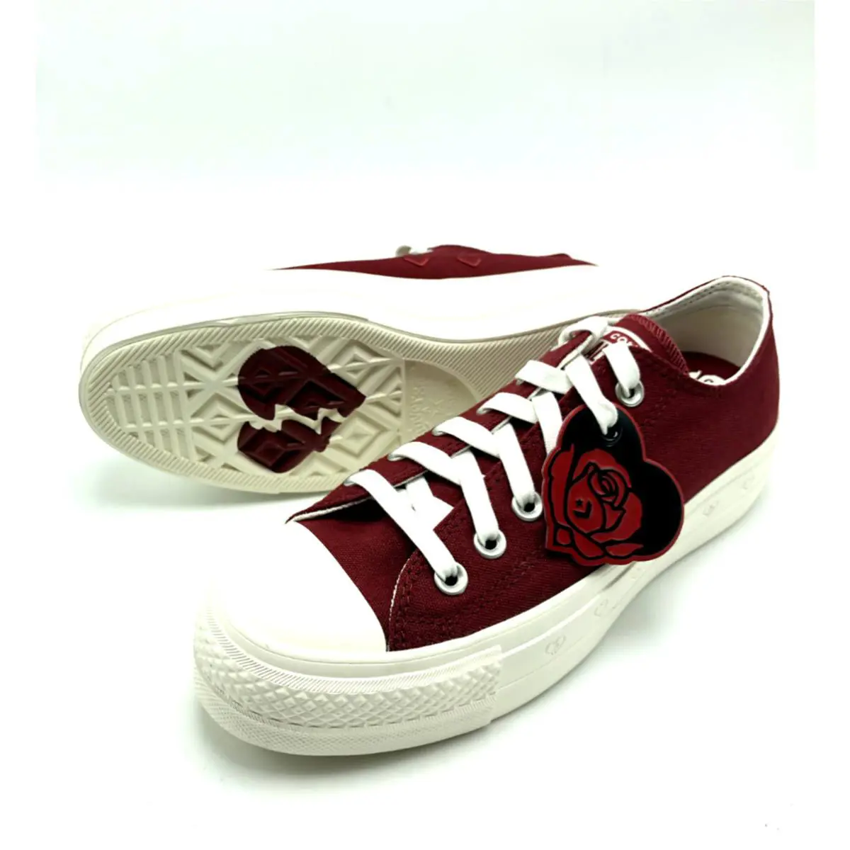 Converse shoes - Converse Chuck Taylor All-Star Lift Platform - A13653C - Red 4