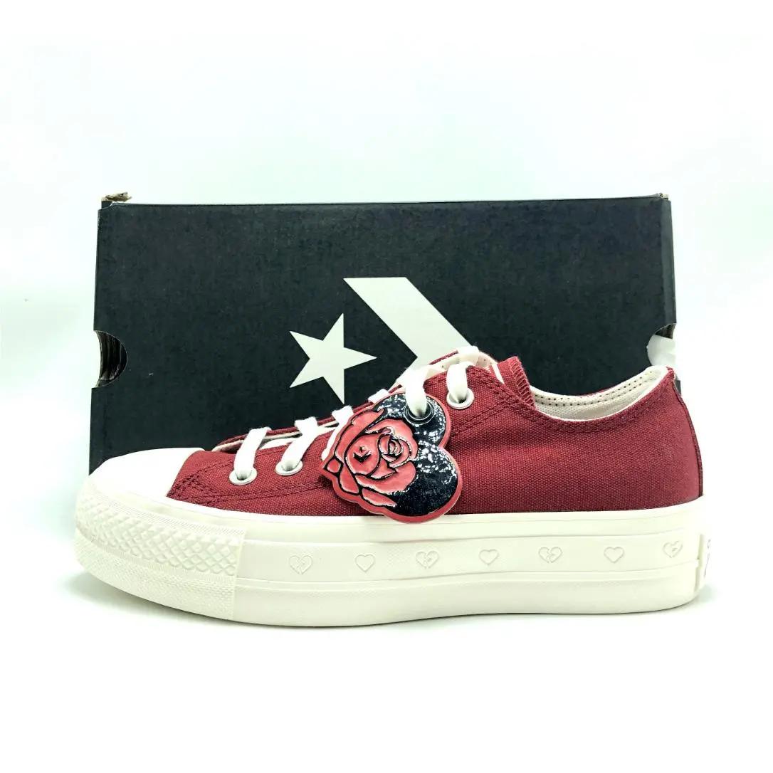 Converse shoes - Converse Chuck Taylor All-Star Lift Platform - A13653C - Red 6