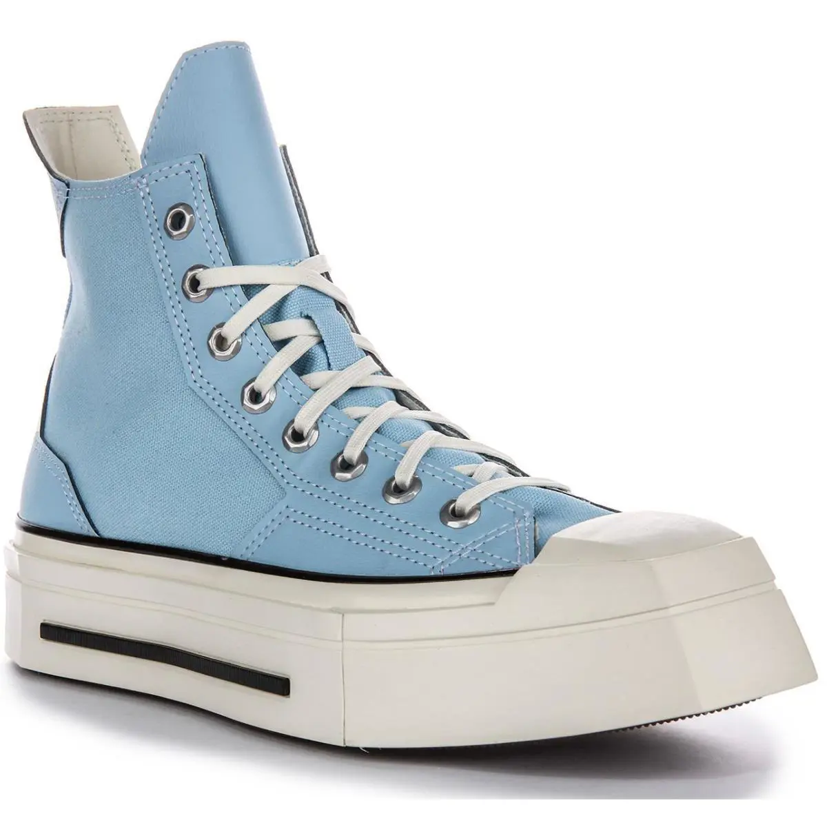 Converse A07566C Chuck 70 De Luxe Square Womens Sneakers In Sky Blue 3 - 9 - SKY BLUE