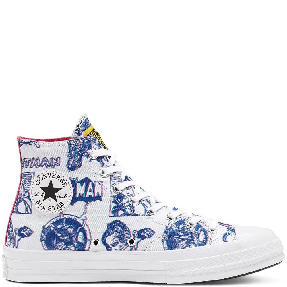 Converse shoes - Converse Chuck 70 High - Chuck High - 167512C - Mouse/White/Purple 1