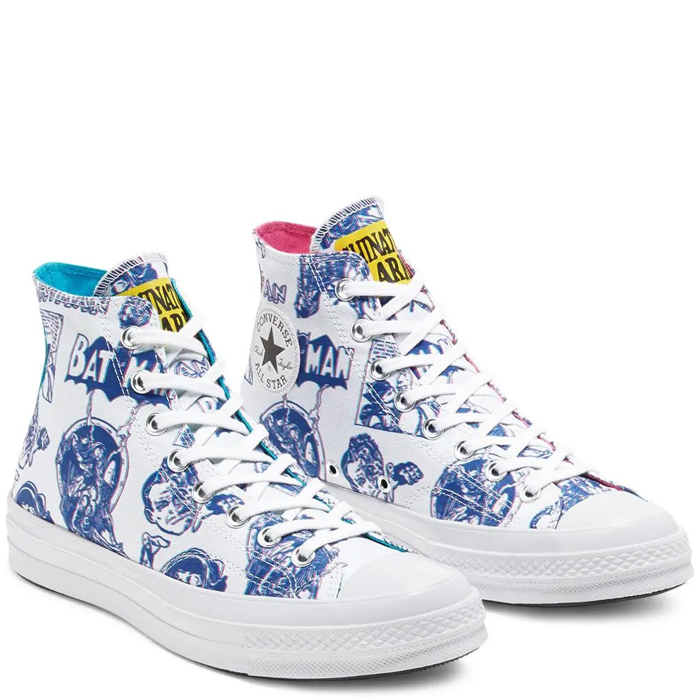 Converse shoes - Converse Chuck 70 High - Chuck High - 167512C - Mouse/White/Purple 8