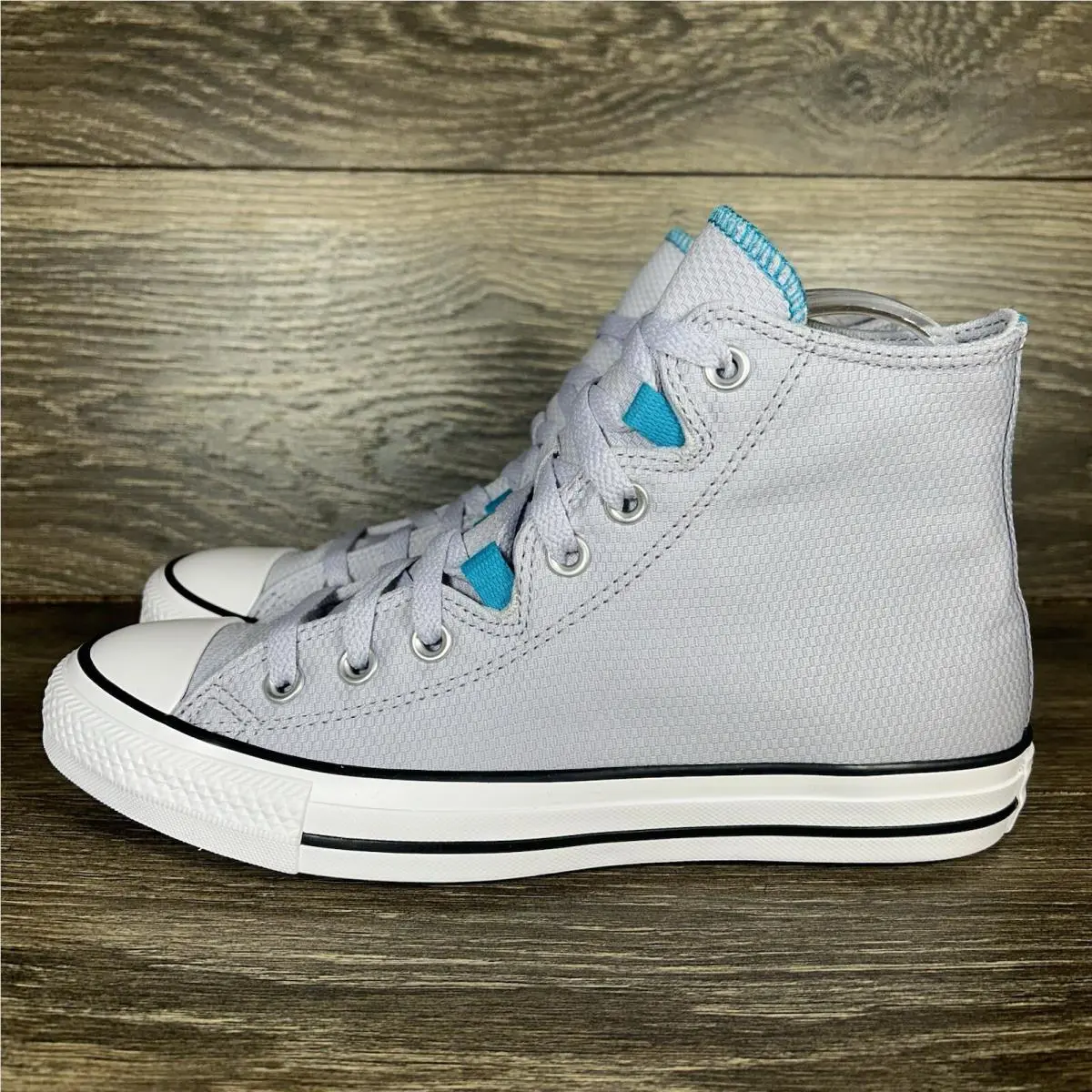 Converse shoes - Converse Chuck Taylor All Star Hi - Gray, Blue 2
