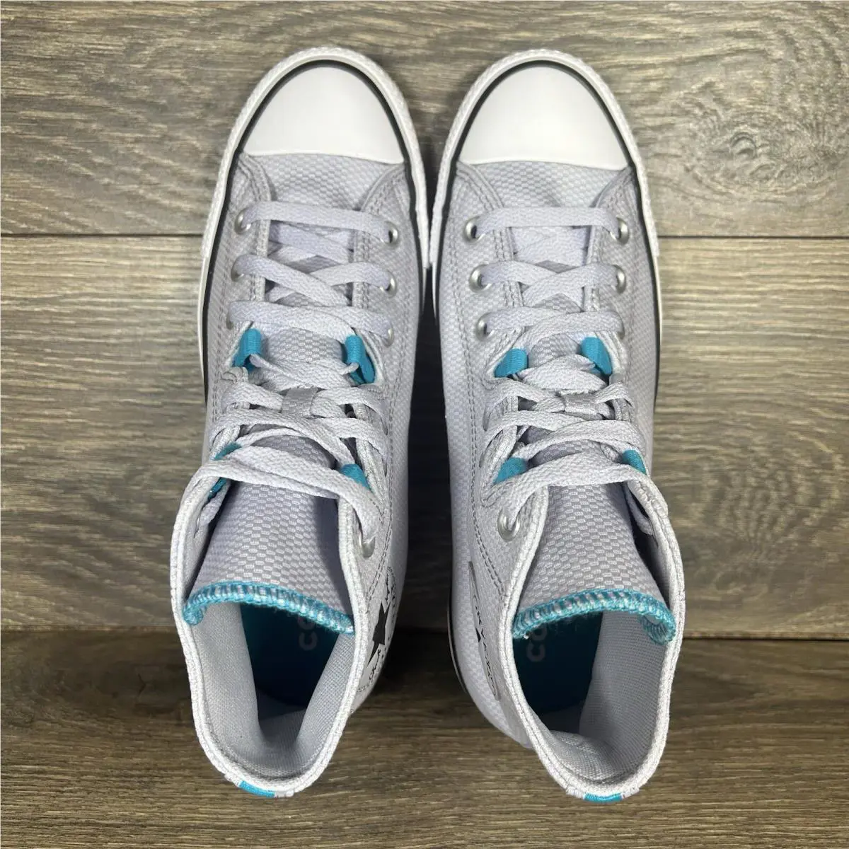 Converse shoes - Converse Chuck Taylor All Star Hi - Gray, Blue 4