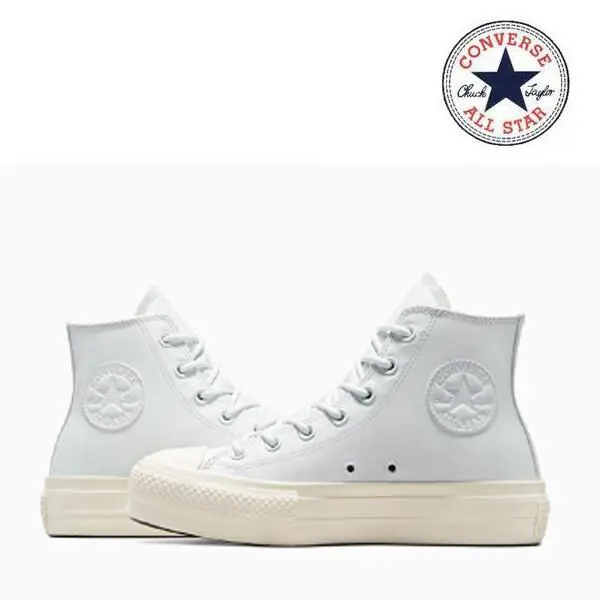 Converse shoes - Chuck Taylor All Star Lift Lux Workwear - A05248C - Moonbathe/Egret/Moonbathe 1
