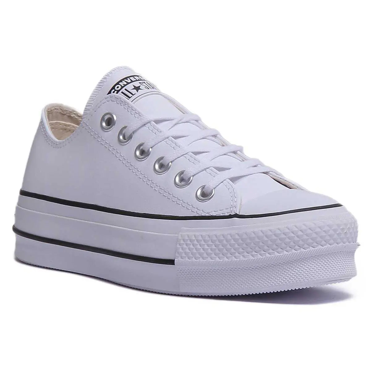 Converse shoes - White Black 5