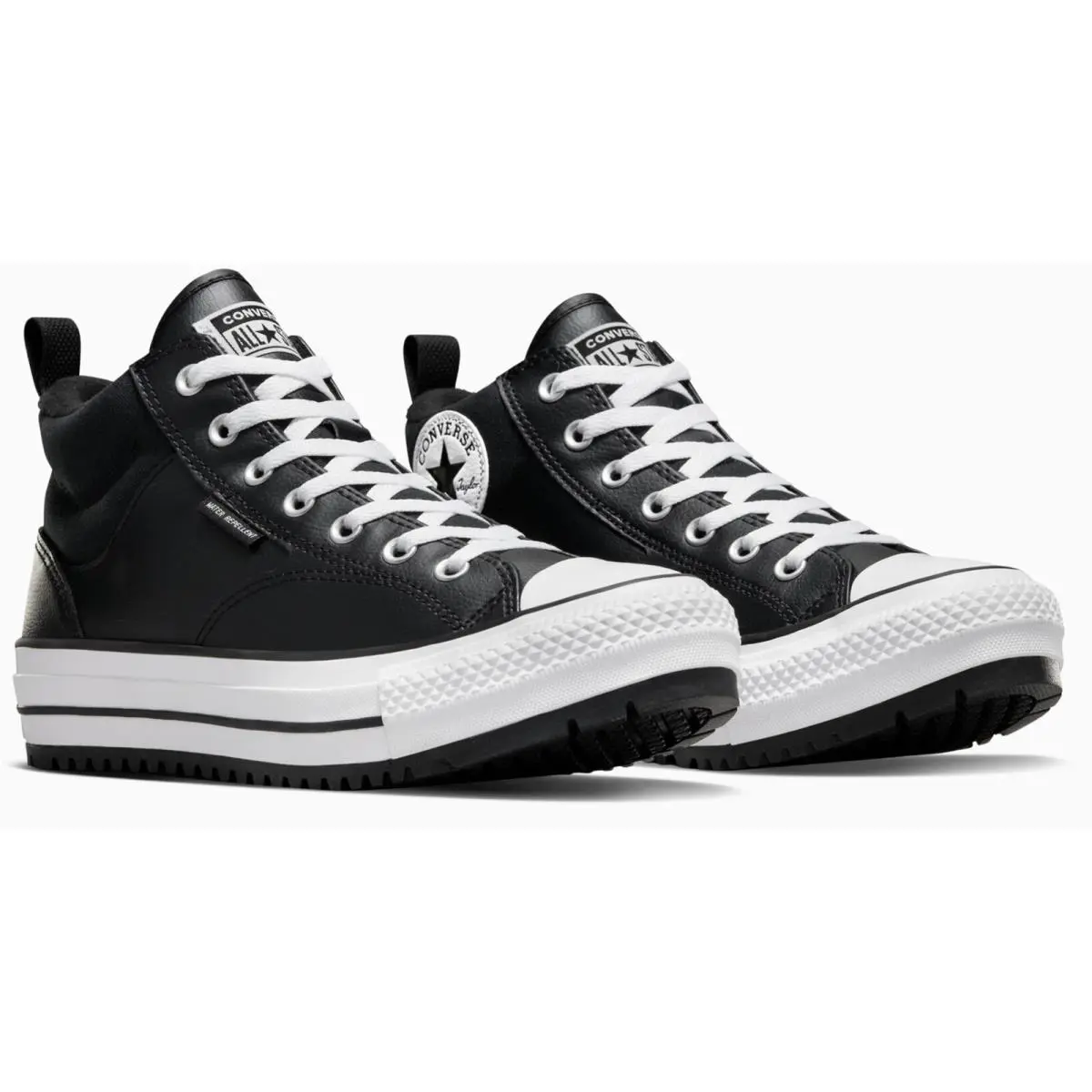 Converse shoes - Converse Chuck Taylor All Star Street Mid - Black 2