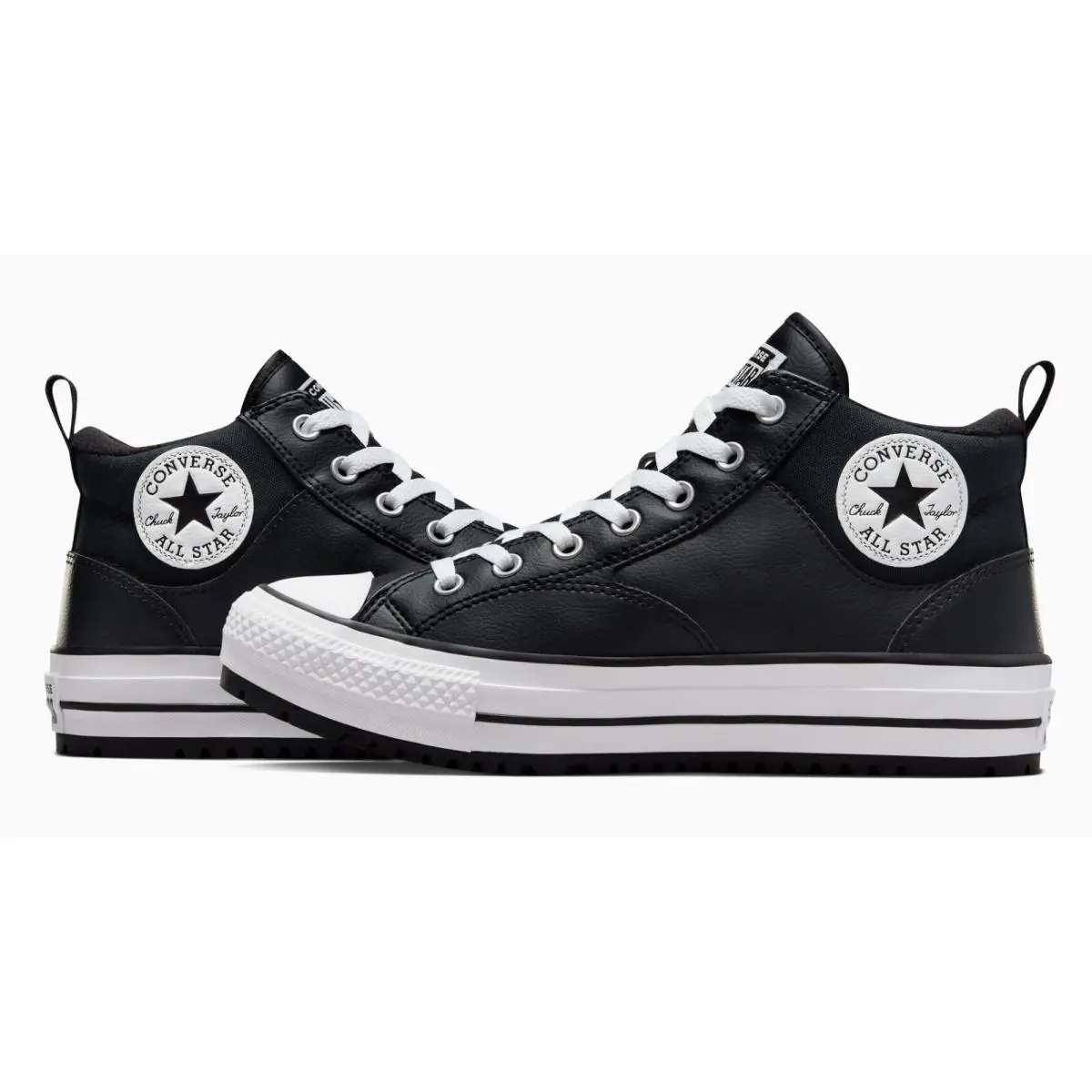Converse shoes - Converse Chuck Taylor All Star Street Mid - Black 4