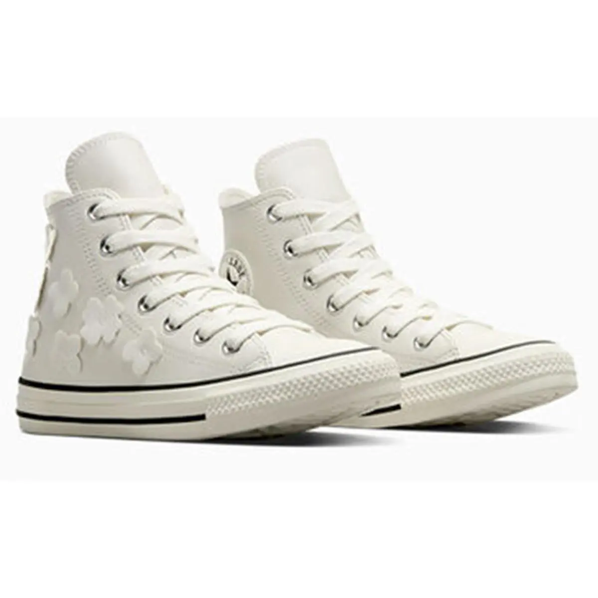 Converse shoes - Flowers - Flowers - White 4