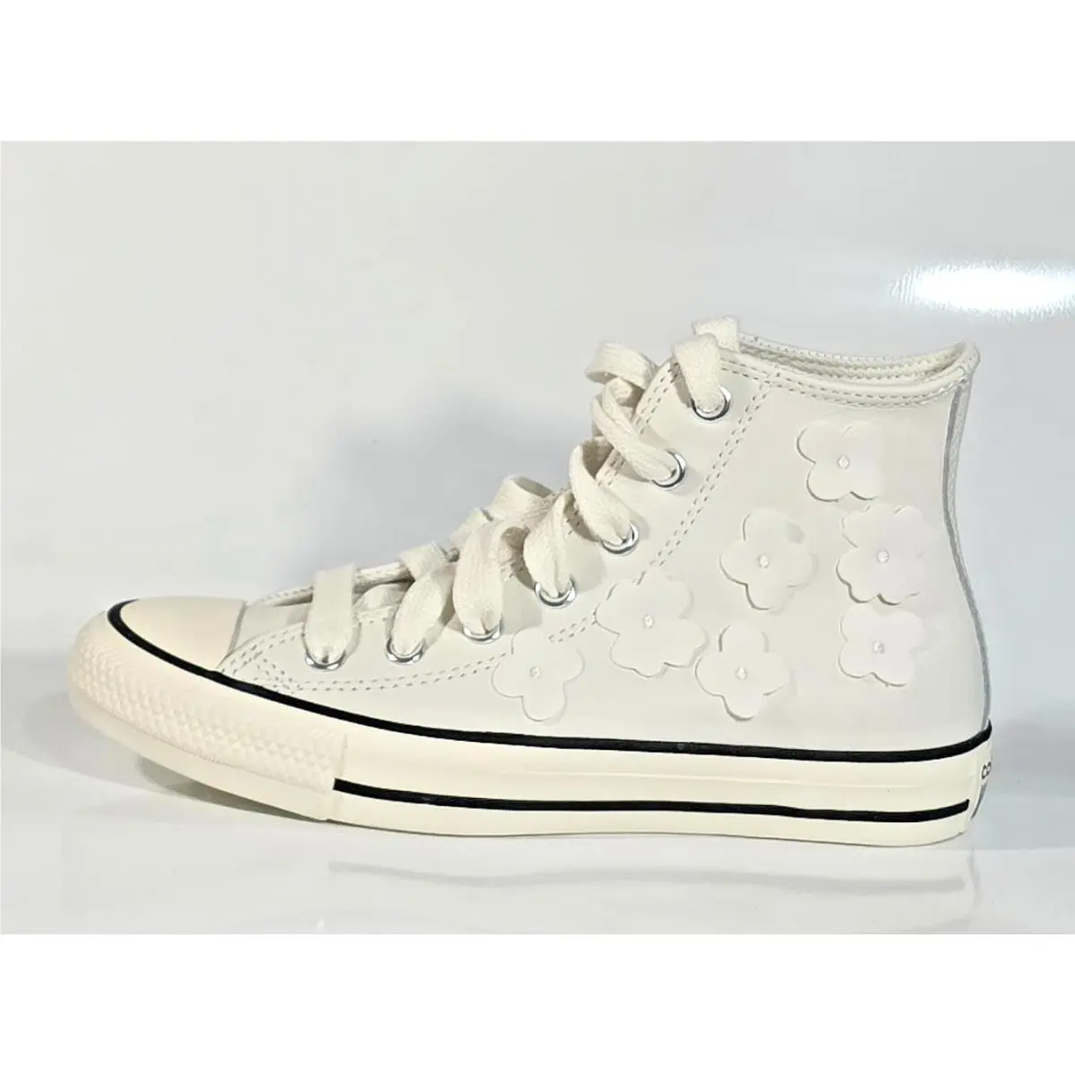 Converse shoes - Flowers - Flowers - White 11