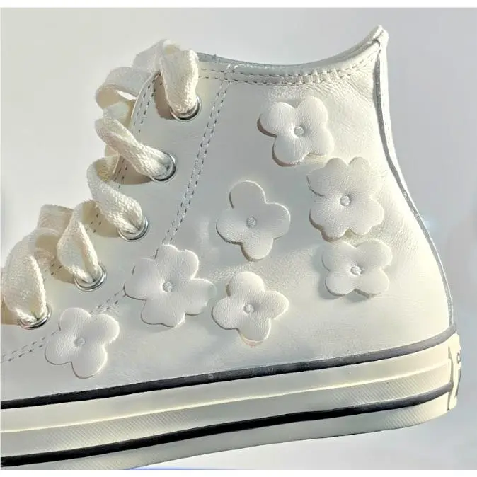 Converse shoes - Flowers - Flowers - White 14