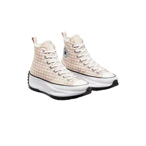Converse shoes - Run Star Hike Platform - Run Star Hike Platform - A05999C - Oat Milk/White/Black 1