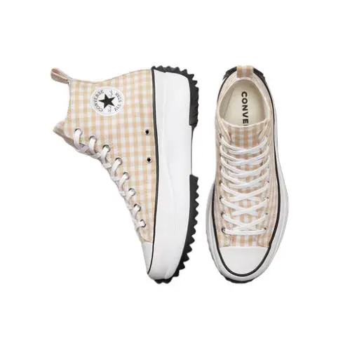 Converse shoes - Run Star Hike Platform - Run Star Hike Platform - A05999C - Oat Milk/White/Black 2
