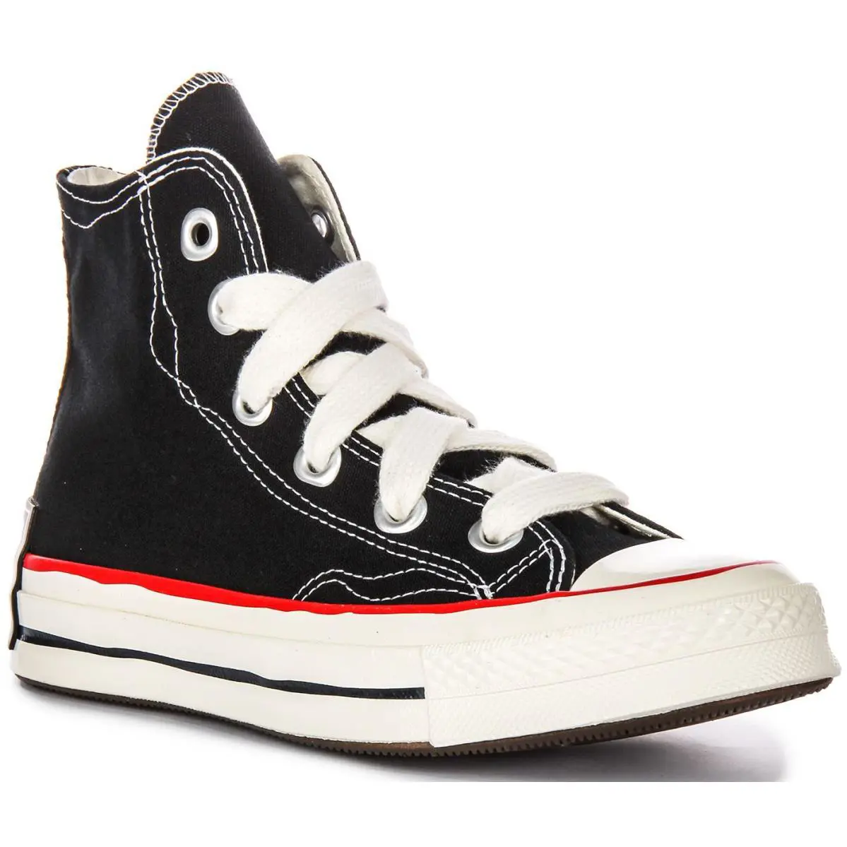 Converse A09139C Chuck 70 Sketch Womens Sneakers In Black White US 3 - 6 - BLACK WHITE