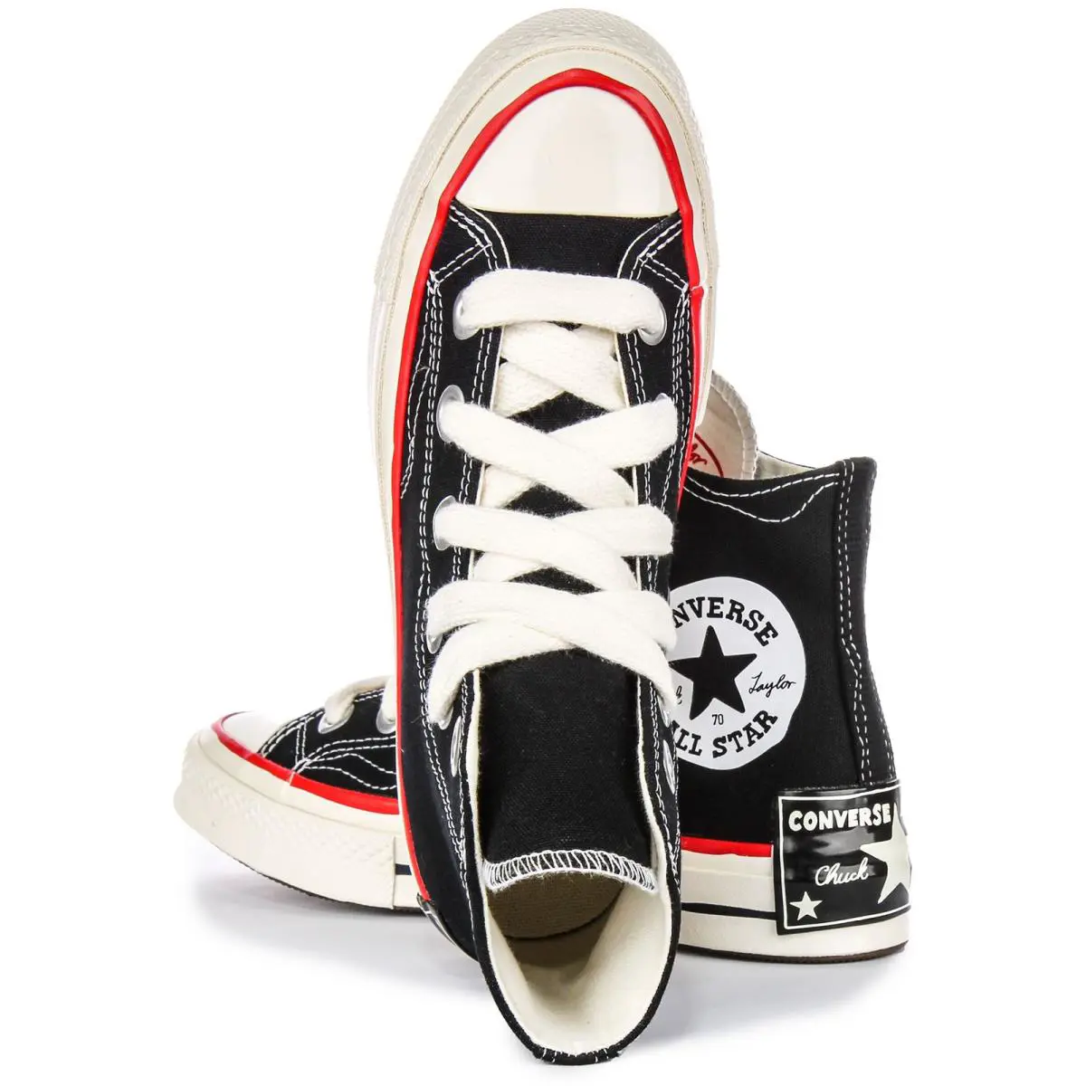 Converse shoes - BLACK WHITE 8