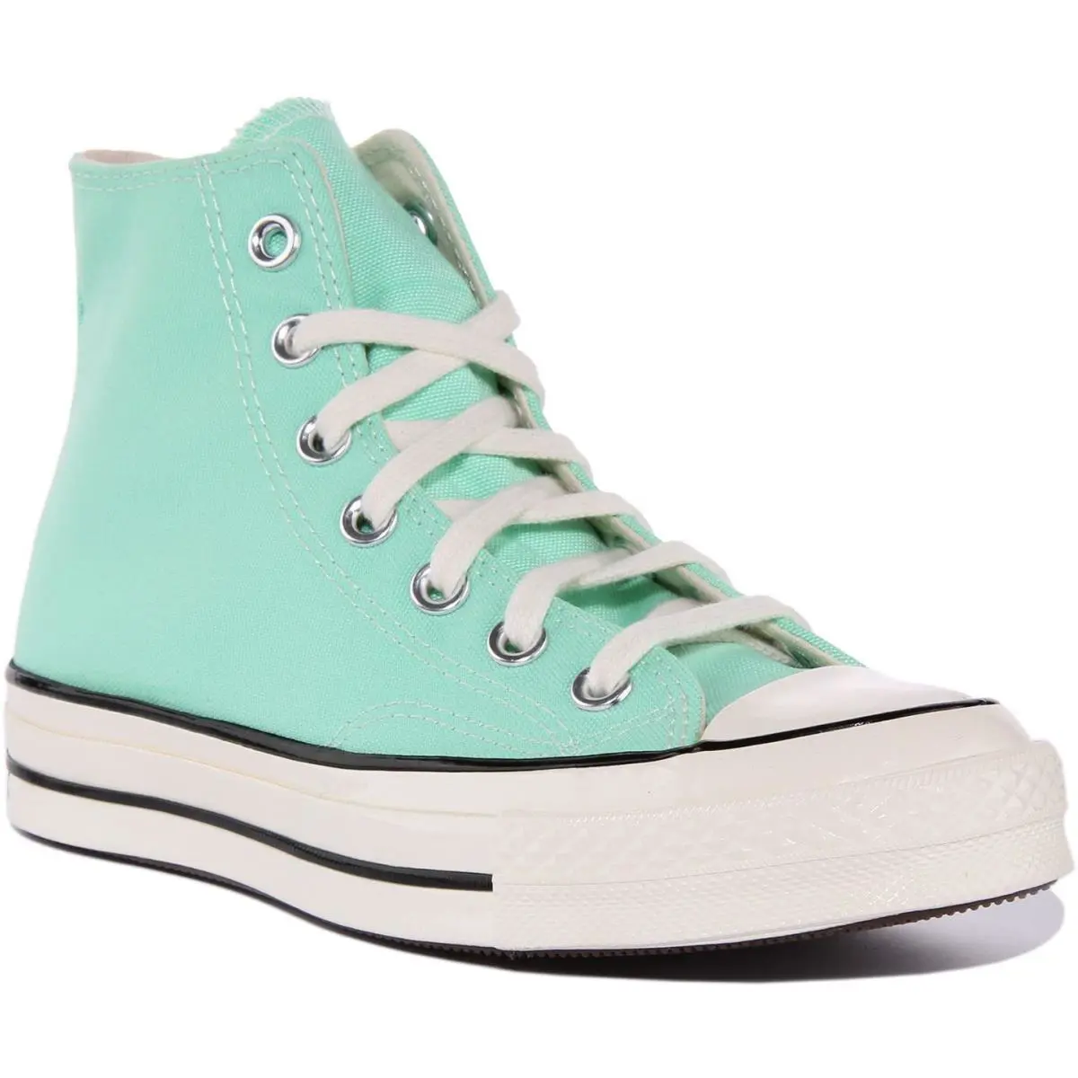 Converse A00748C Chuck 70s Hi Recycled Canvas Unisex Sneakers In Mint US 5- 11 - MINT