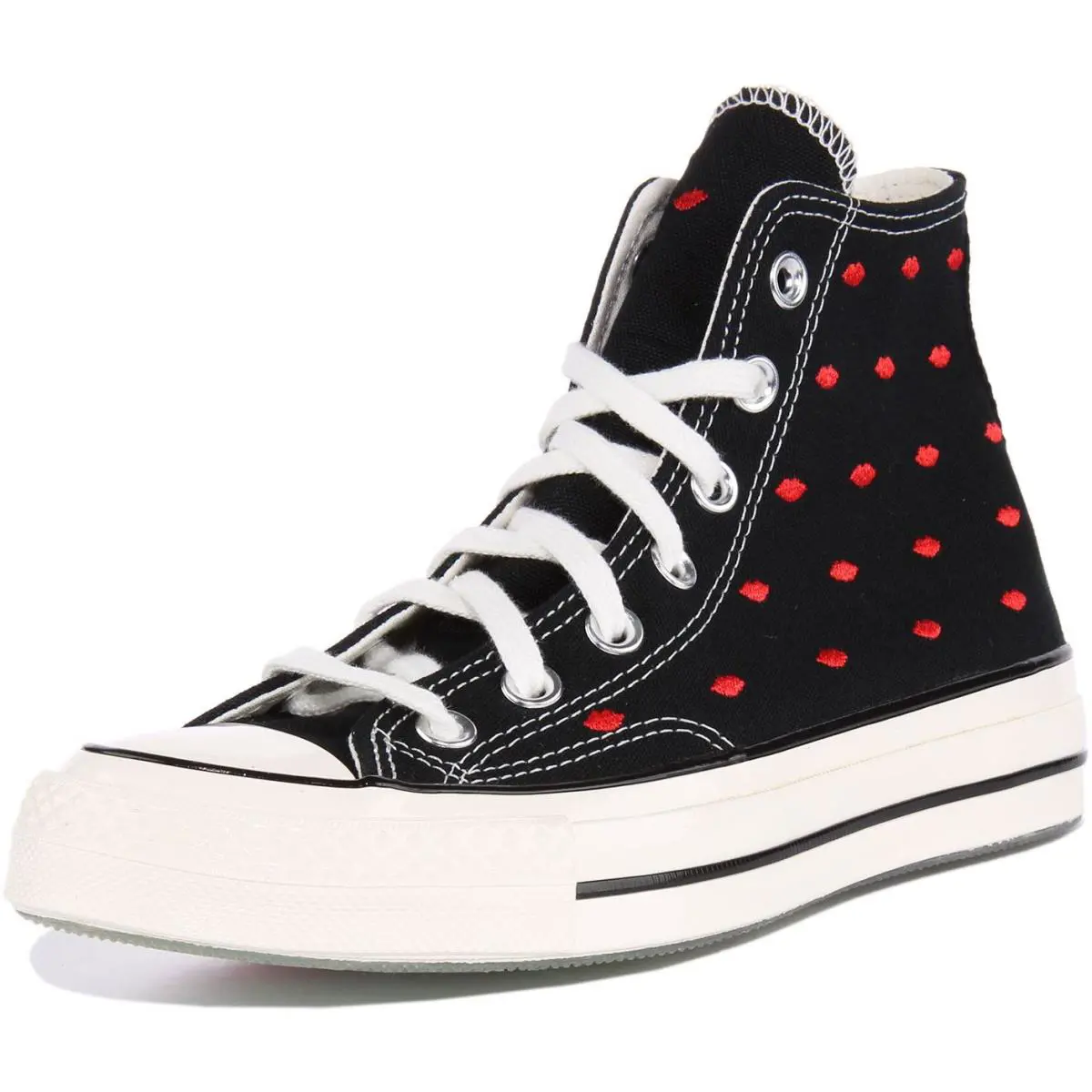 Converse shoes - BLACK RED 4