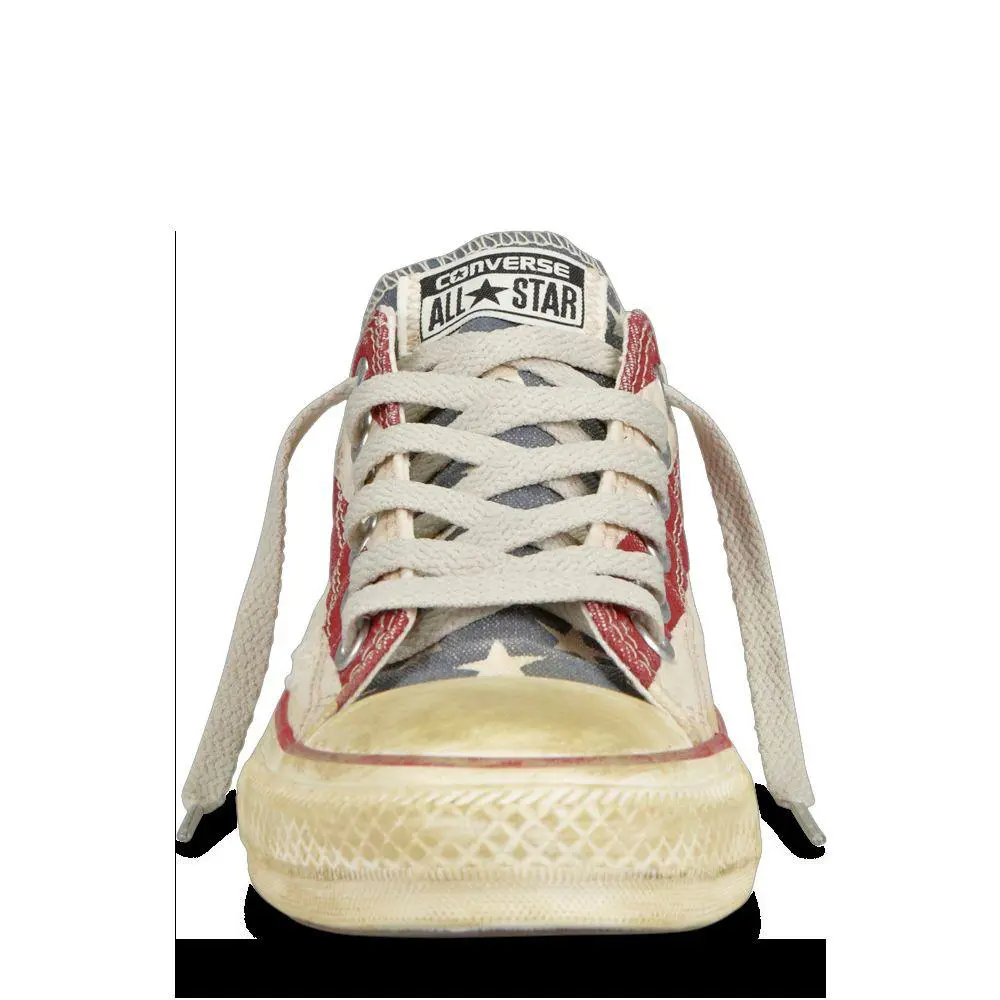 Converse shoes - Converse All Star OX - All Star - White/Navy/Red 8