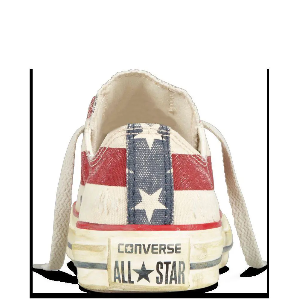 Converse shoes - Converse All Star OX - All Star - White/Navy/Red 9