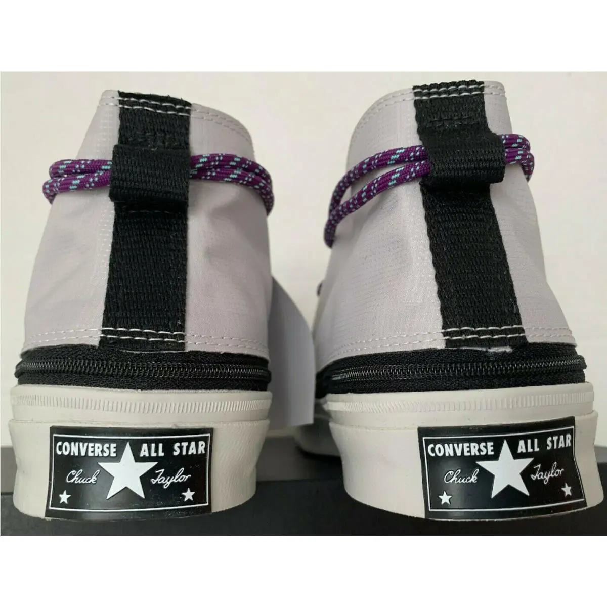 Converse shoes - Converse Deck Star - Deck Star - 170054C - PALE PUTTY/BLACK/PURPLE, Manufacturer: 170054C 0
