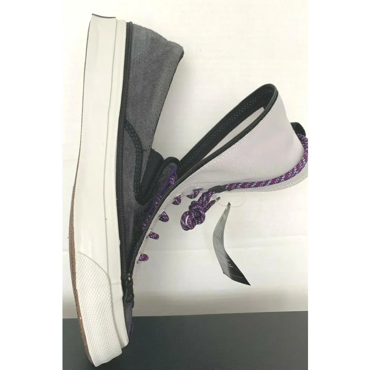 Converse shoes - Converse Deck Star - Deck Star - 170054C - PALE PUTTY/BLACK/PURPLE, Manufacturer: 170054C 5