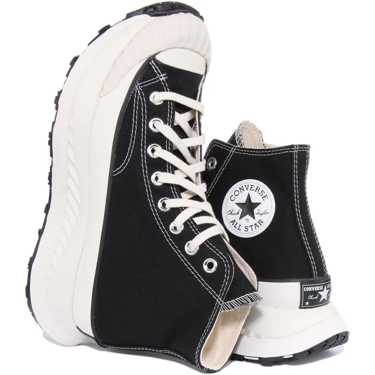 Converse shoes - BLACK WHITE 2