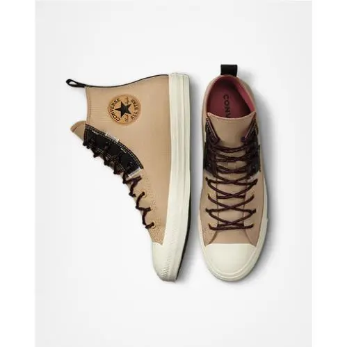 Converse shoes - Chuck Taylor All Star Rugged Basics - A05123C - Nomad Khaki/Rugged Orange 23
