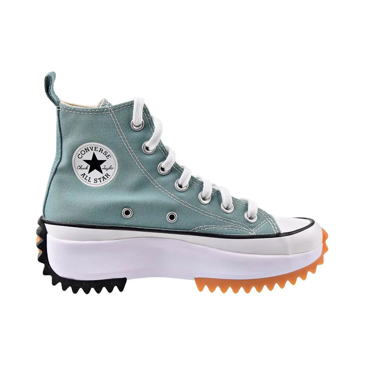Converse Run Star Hike Platform Hi Men`s Shoes Jade Unity-black 172726C - Jade Unity-Black-White