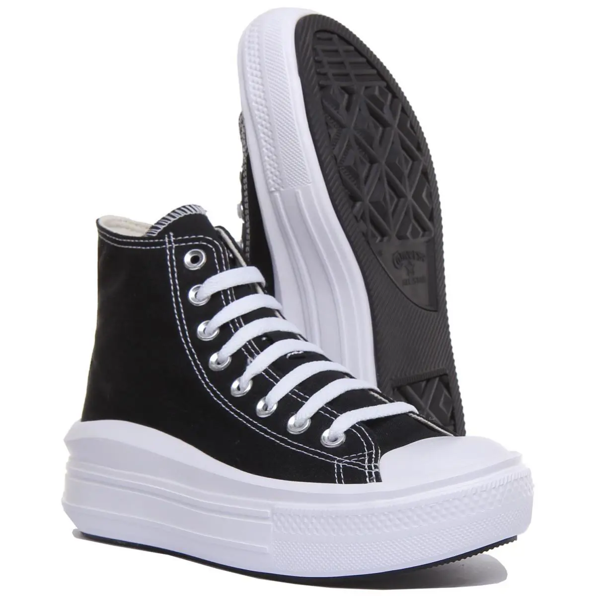 Converse shoes - BLACK WHITE 3