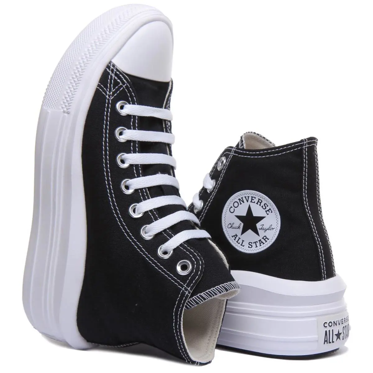 Converse shoes - BLACK WHITE 8