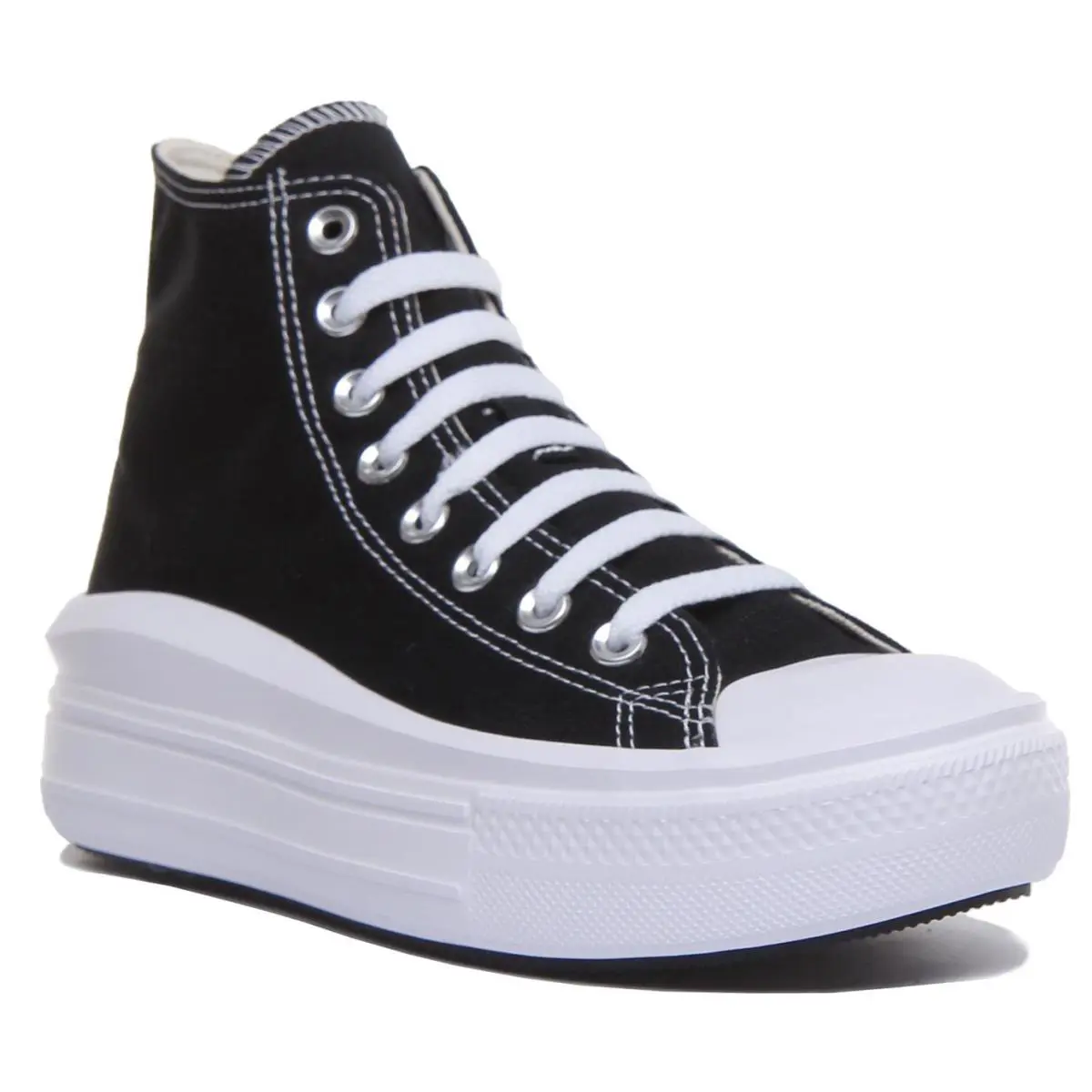Converse shoes - BLACK WHITE 5