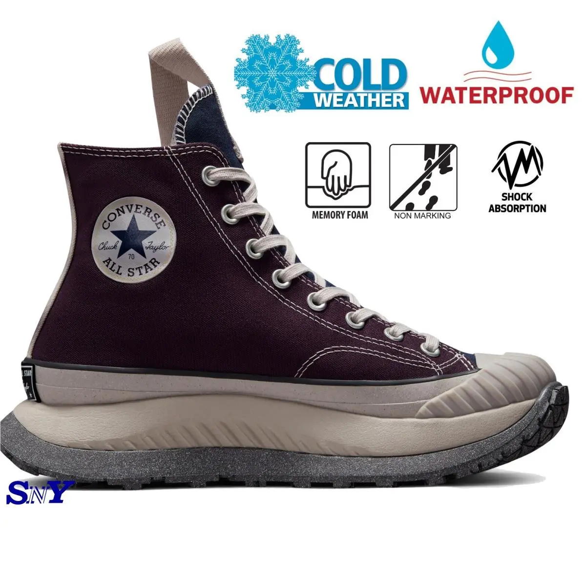 Converse shoes - Black Cherry 7