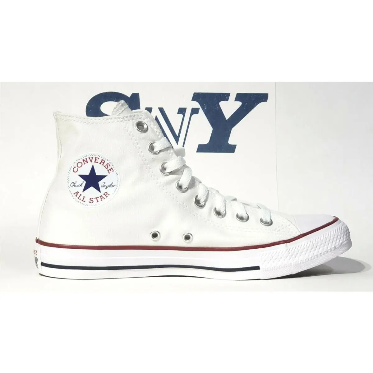 Converse shoes - White Monochrome 8