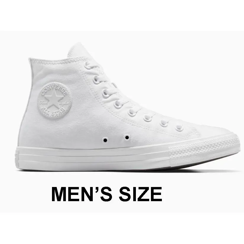 Converse shoes - White Monochrome 3