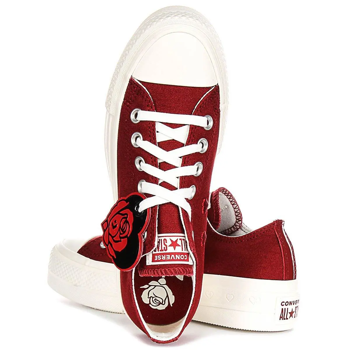 Converse shoes - DARK RED 2