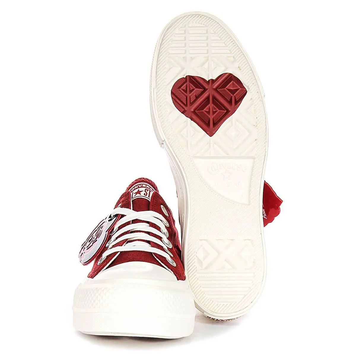 Converse shoes - DARK RED 3