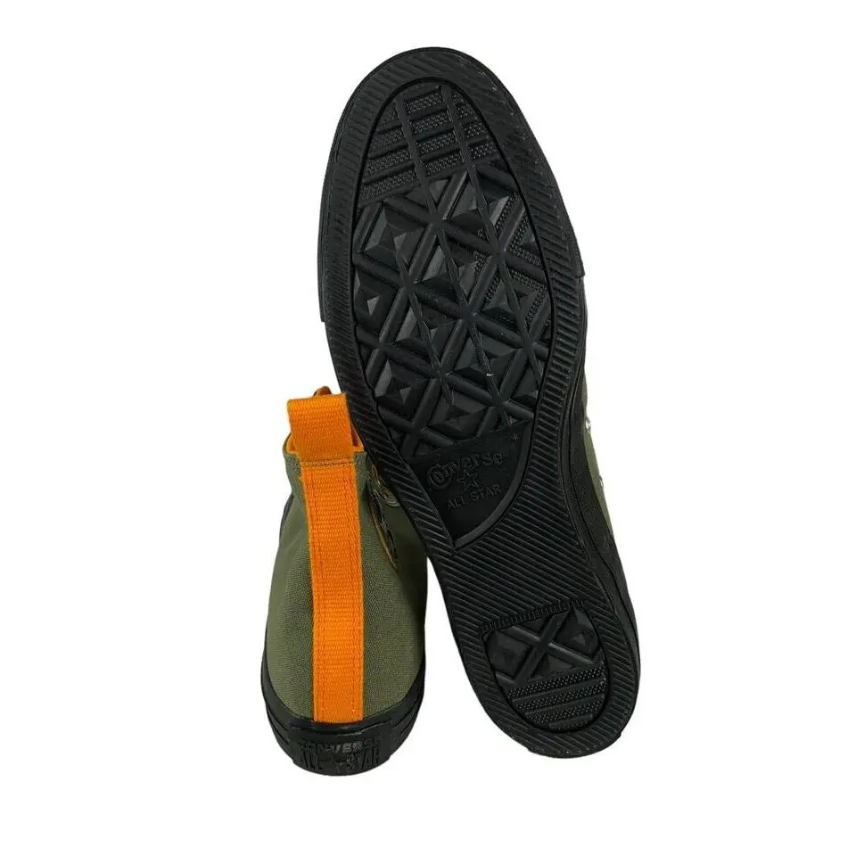 Converse shoes - Converse CTAS Hi - CTAS - A04169C - Army Green/Orange 4