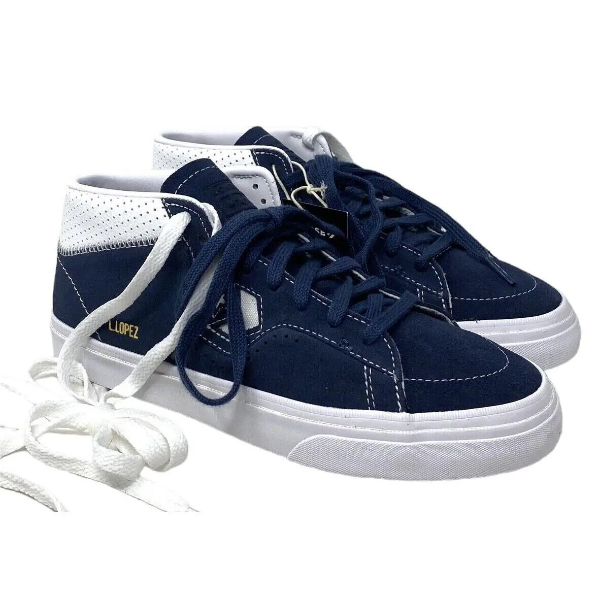 Converse shoes - Converse CONS Louie Lopez Pro - A06235C - Blue 8