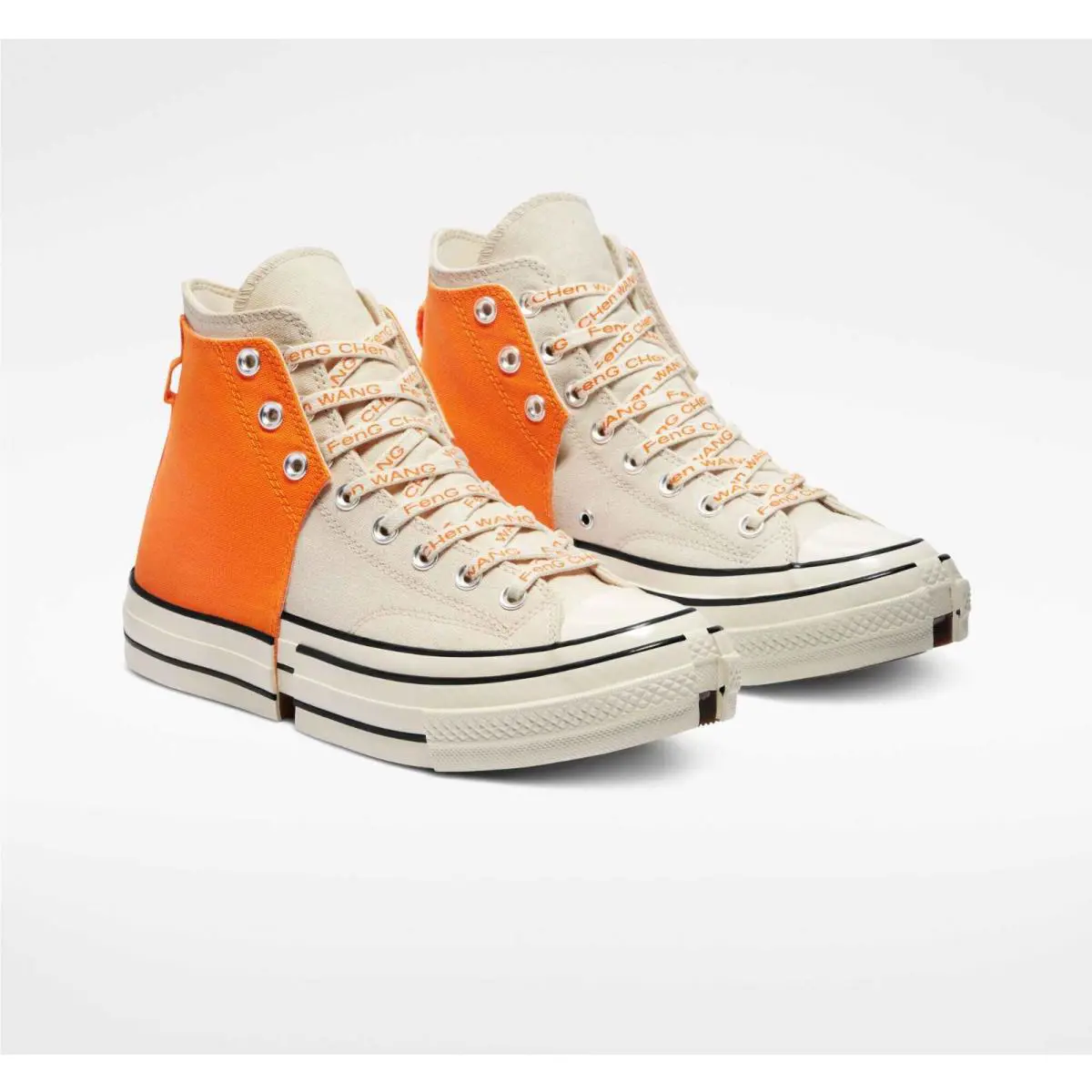 Converse shoes - Converse Chuck 70 High - Chuck High - Persimmon Orange/Ivory 5