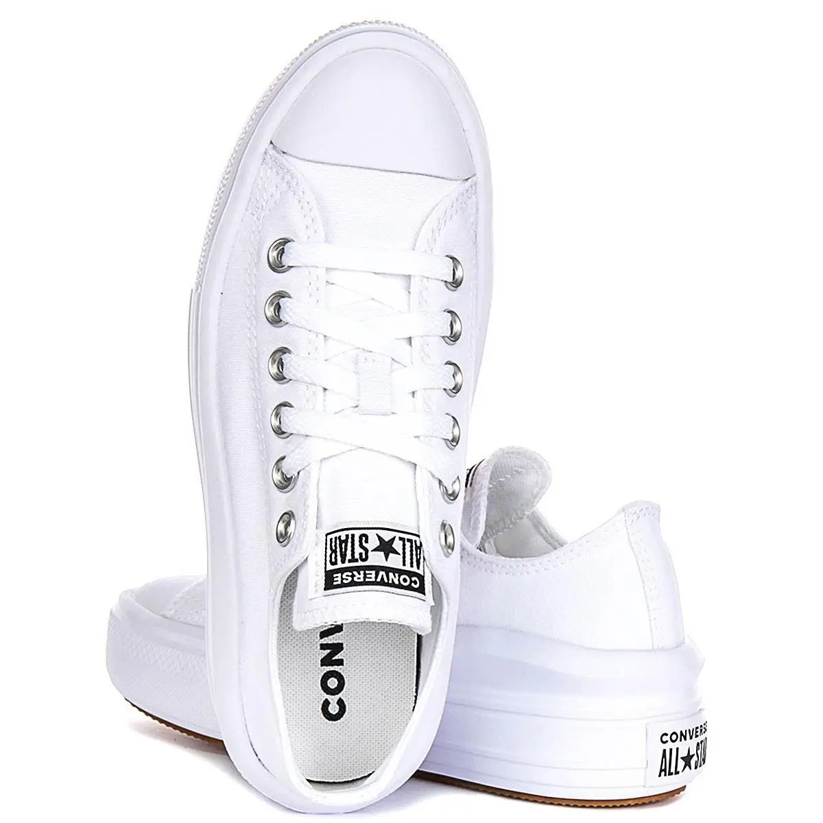 Converse shoes - BLACK WHITE 8