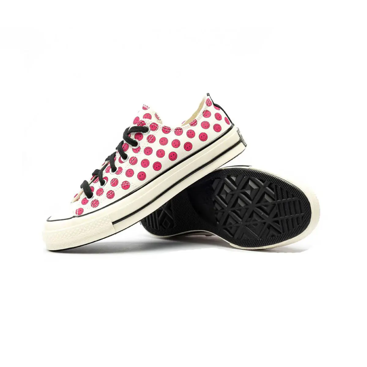 Converse shoes - 167645C - 167645C - Egret/Cerise Pink/Black 2